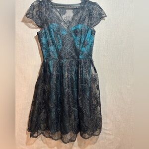 Voodoo Vixen satin and lace dress size XL